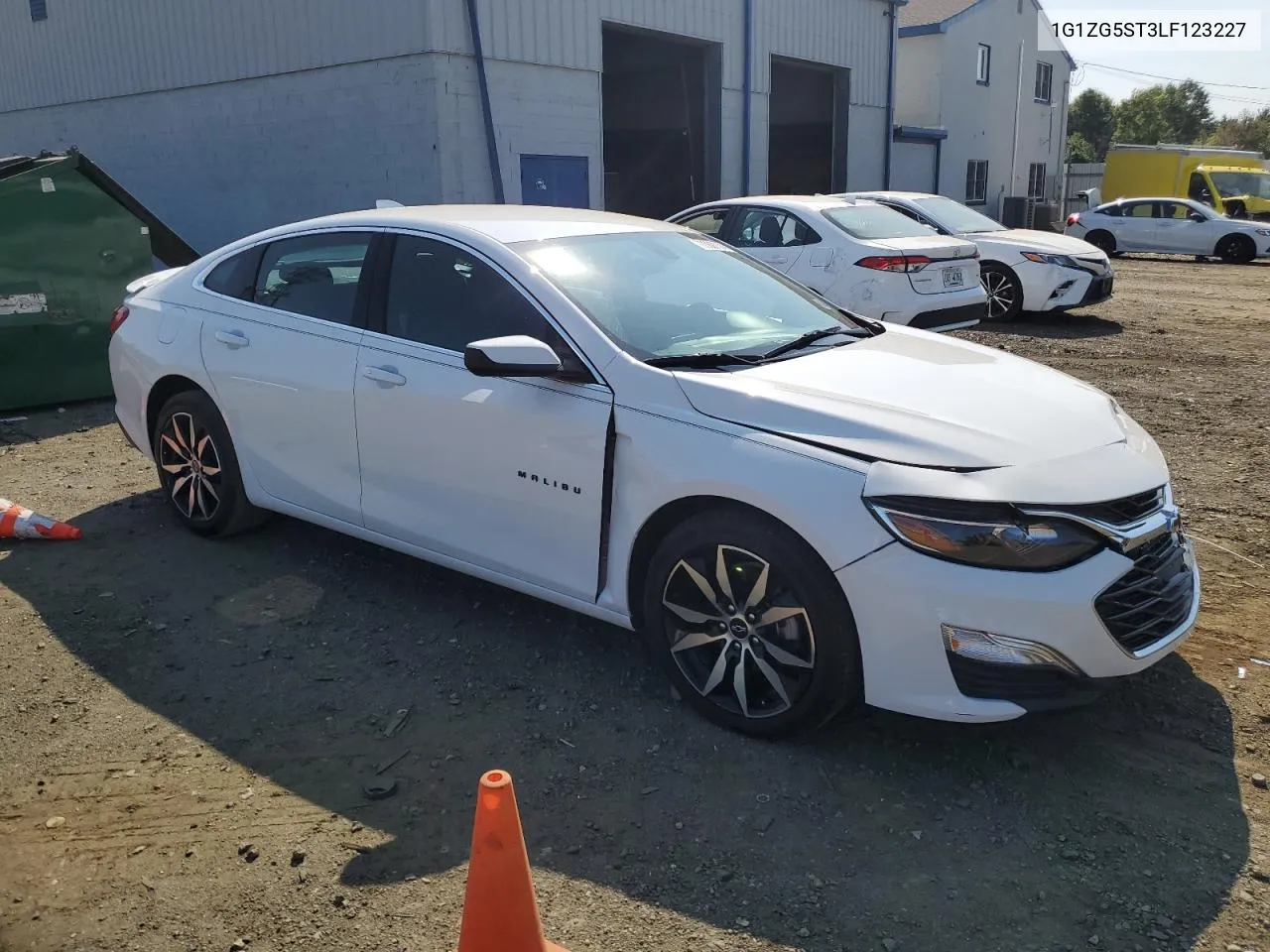 2020 Chevrolet Malibu Rs VIN: 1G1ZG5ST3LF123227 Lot: 70388714