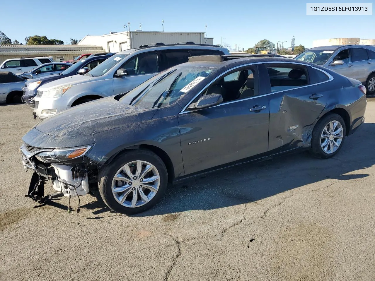 2020 Chevrolet Malibu Lt VIN: 1G1ZD5ST6LF013913 Lot: 70491574