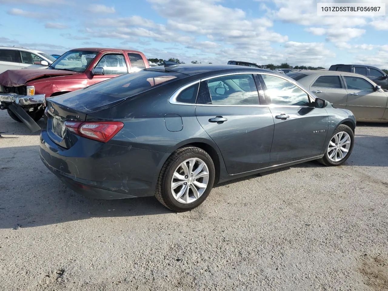 2020 Chevrolet Malibu Lt VIN: 1G1ZD5ST8LF056987 Lot: 70495384