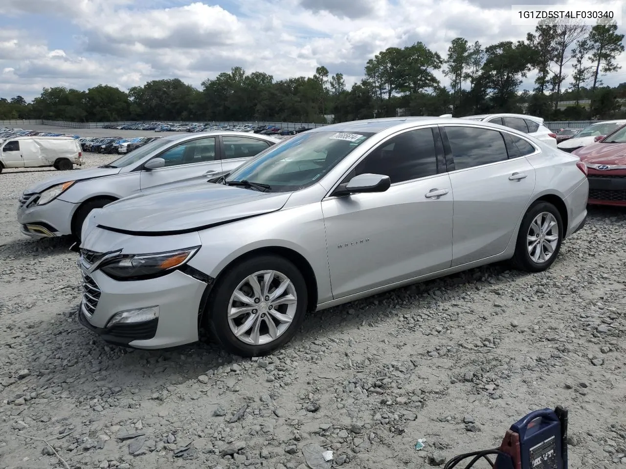 2020 Chevrolet Malibu Lt VIN: 1G1ZD5ST4LF030340 Lot: 70685614