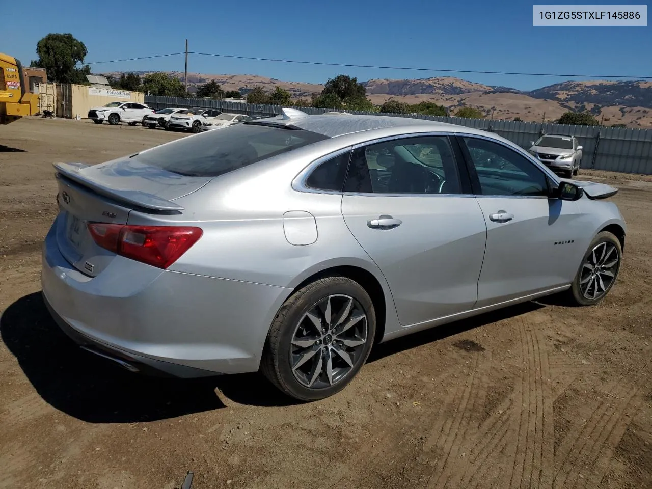 2020 Chevrolet Malibu Rs VIN: 1G1ZG5STXLF145886 Lot: 70829714