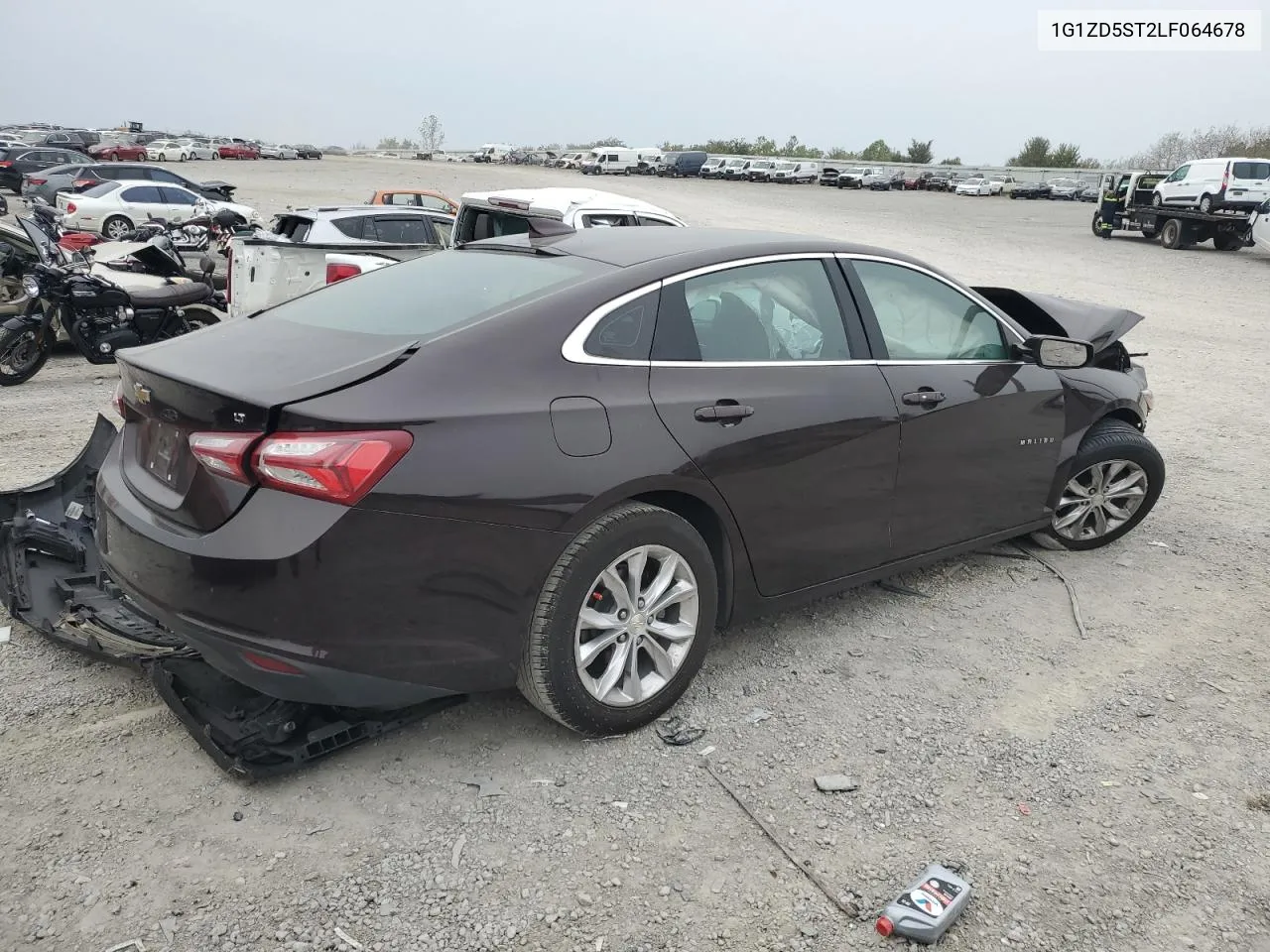 2020 Chevrolet Malibu Lt VIN: 1G1ZD5ST2LF064678 Lot: 70914644