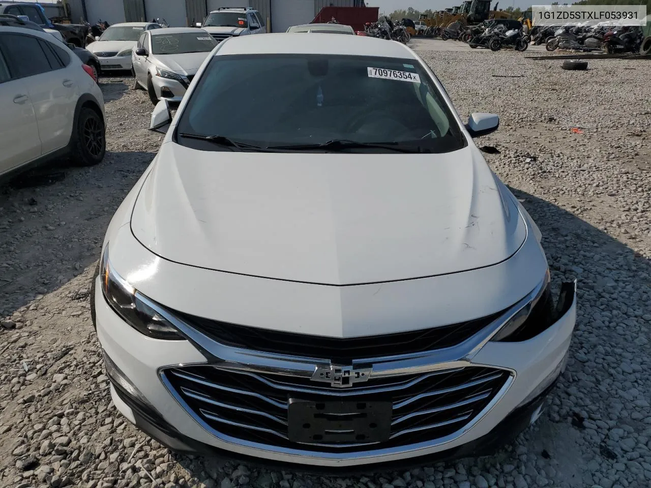 2020 Chevrolet Malibu Lt VIN: 1G1ZD5STXLF053931 Lot: 70976354