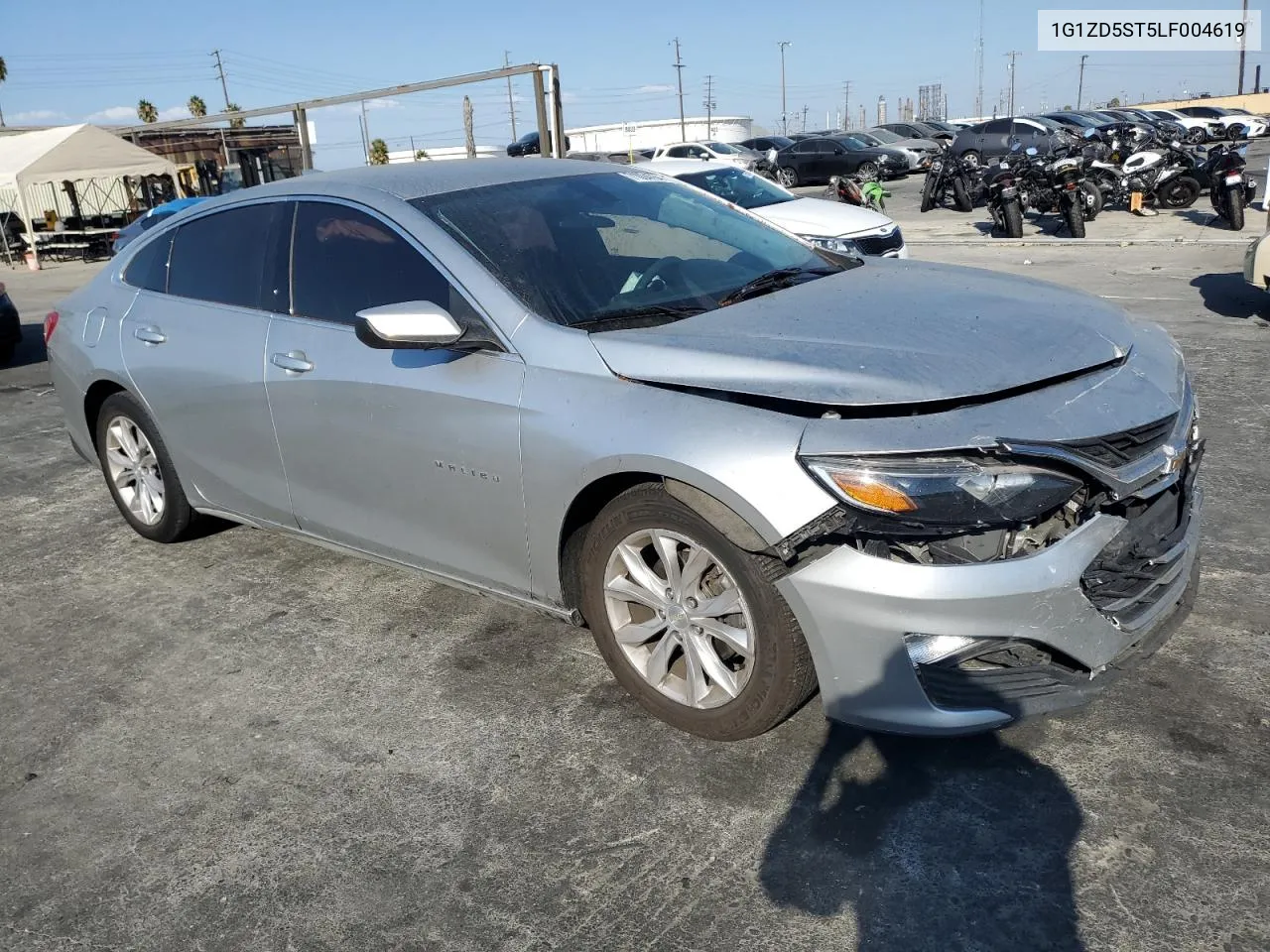 2020 Chevrolet Malibu Lt VIN: 1G1ZD5ST5LF004619 Lot: 71034764