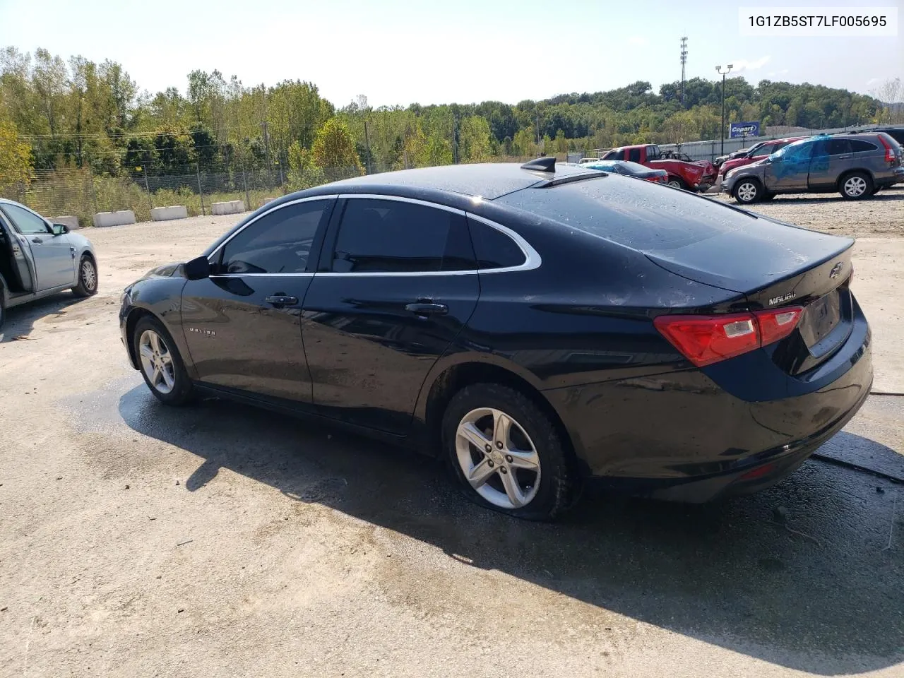 2020 Chevrolet Malibu Ls VIN: 1G1ZB5ST7LF005695 Lot: 71108364