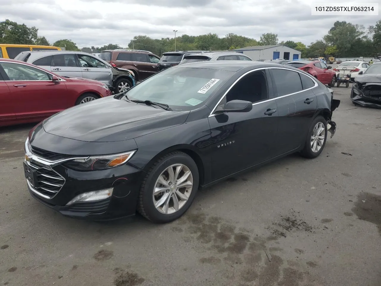 2020 Chevrolet Malibu Lt VIN: 1G1ZD5STXLF063214 Lot: 71294144