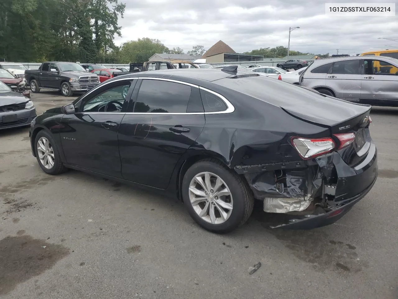 2020 Chevrolet Malibu Lt VIN: 1G1ZD5STXLF063214 Lot: 71294144