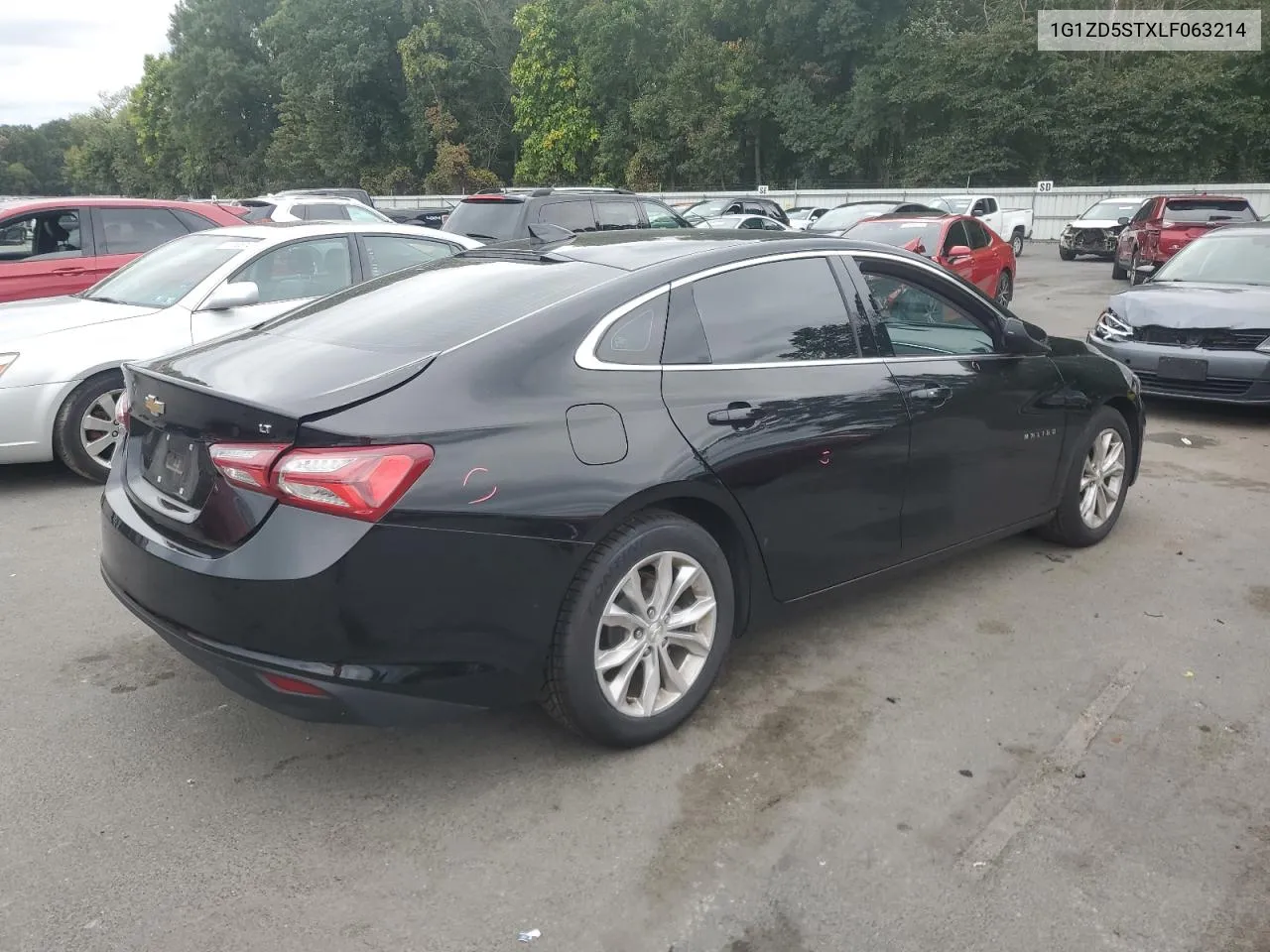 2020 Chevrolet Malibu Lt VIN: 1G1ZD5STXLF063214 Lot: 71294144