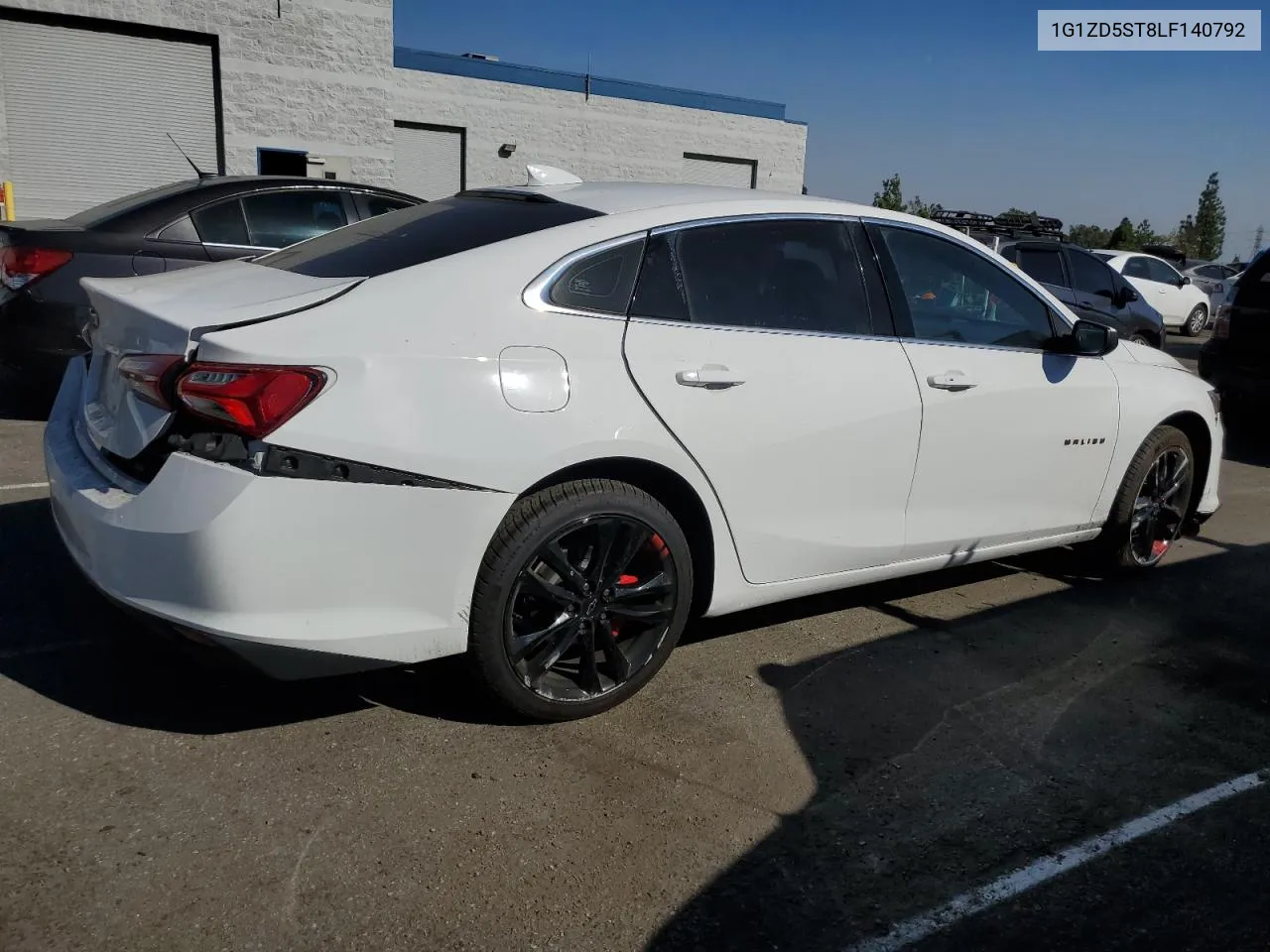 2020 Chevrolet Malibu Lt VIN: 1G1ZD5ST8LF140792 Lot: 71305304