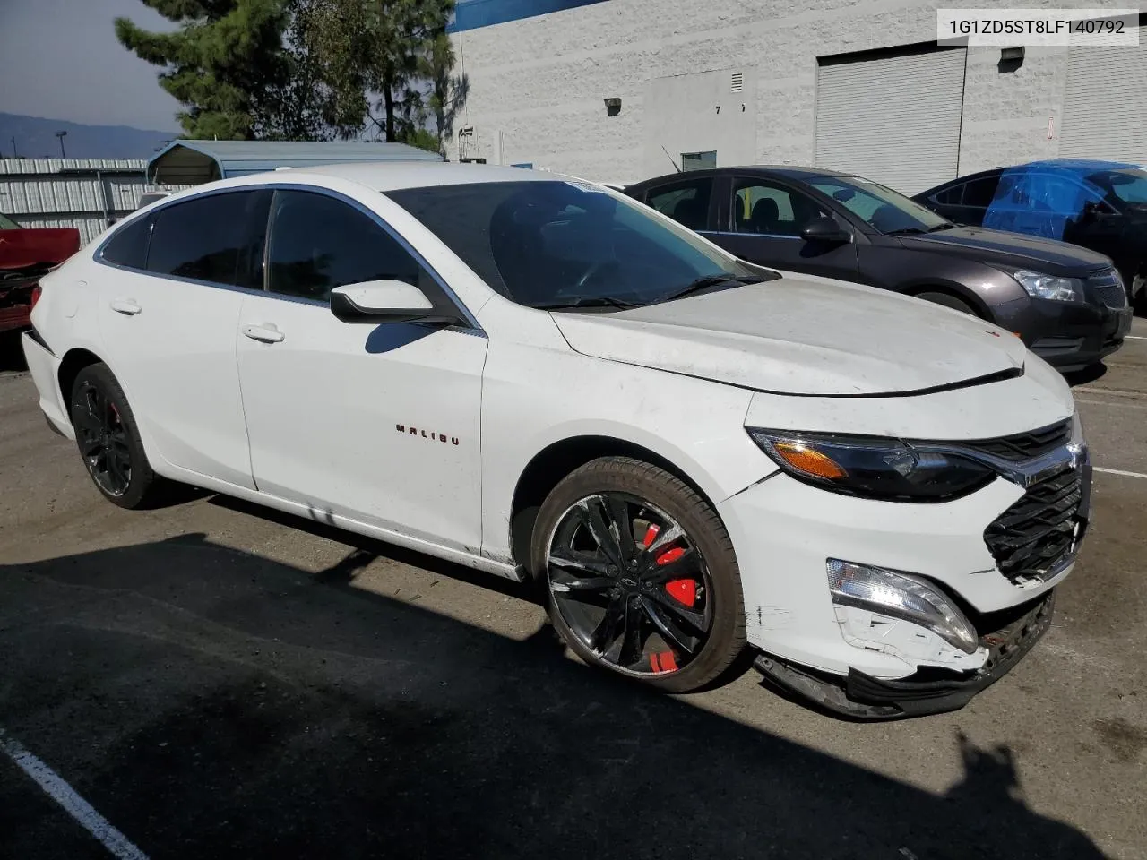 2020 Chevrolet Malibu Lt VIN: 1G1ZD5ST8LF140792 Lot: 71305304