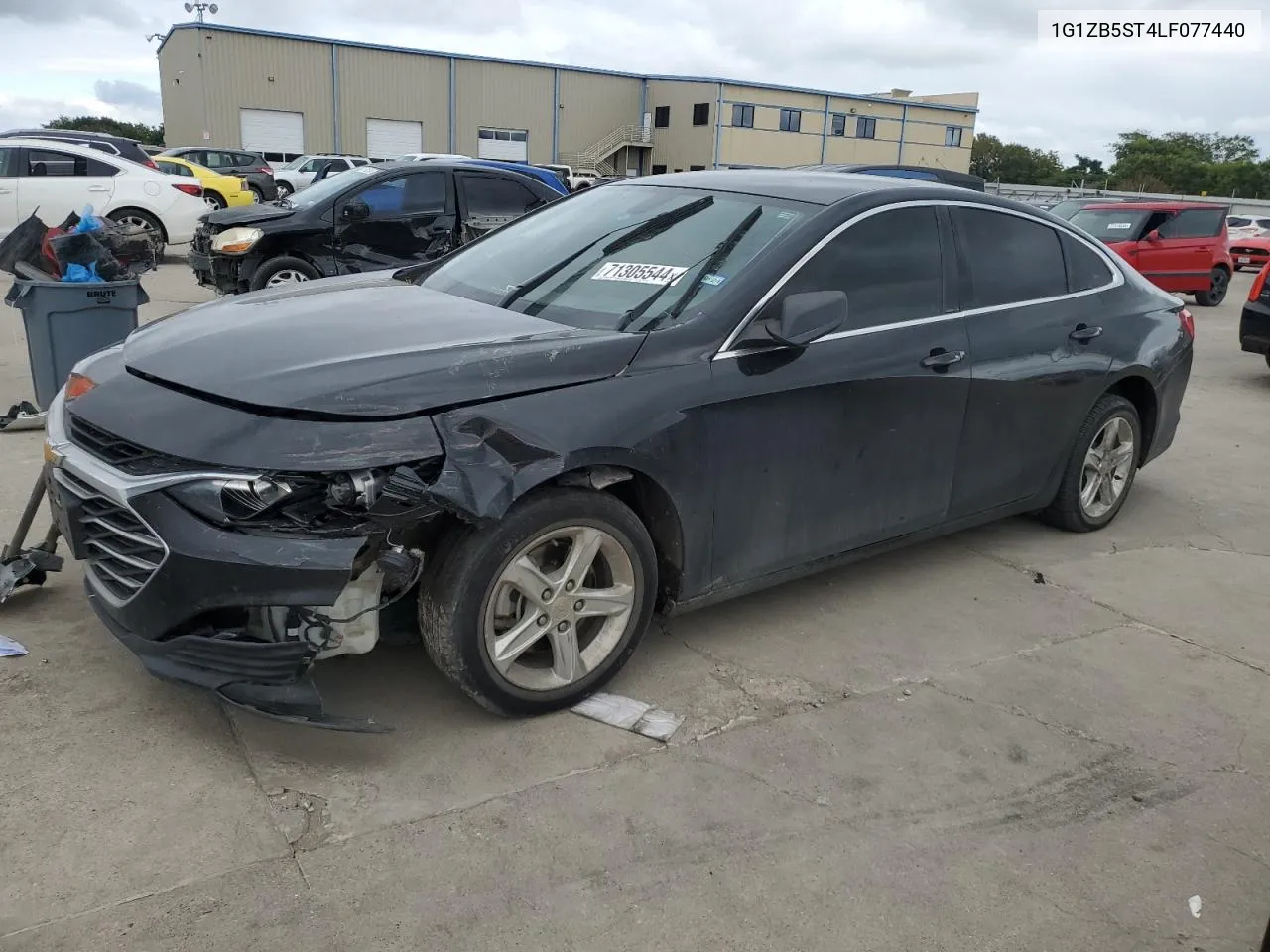 2020 Chevrolet Malibu Ls VIN: 1G1ZB5ST4LF077440 Lot: 71305544