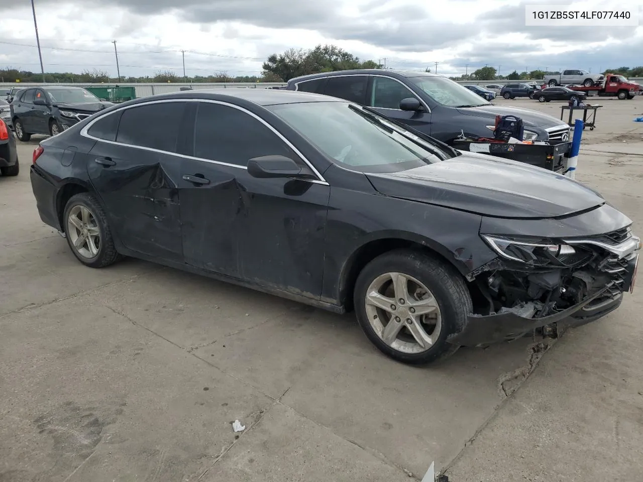 2020 Chevrolet Malibu Ls VIN: 1G1ZB5ST4LF077440 Lot: 71305544