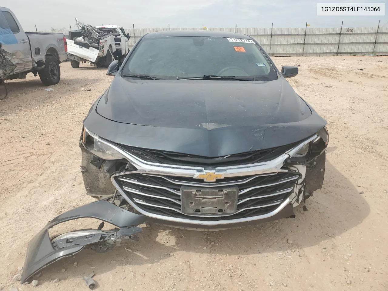 2020 Chevrolet Malibu Lt VIN: 1G1ZD5ST4LF145066 Lot: 71312774