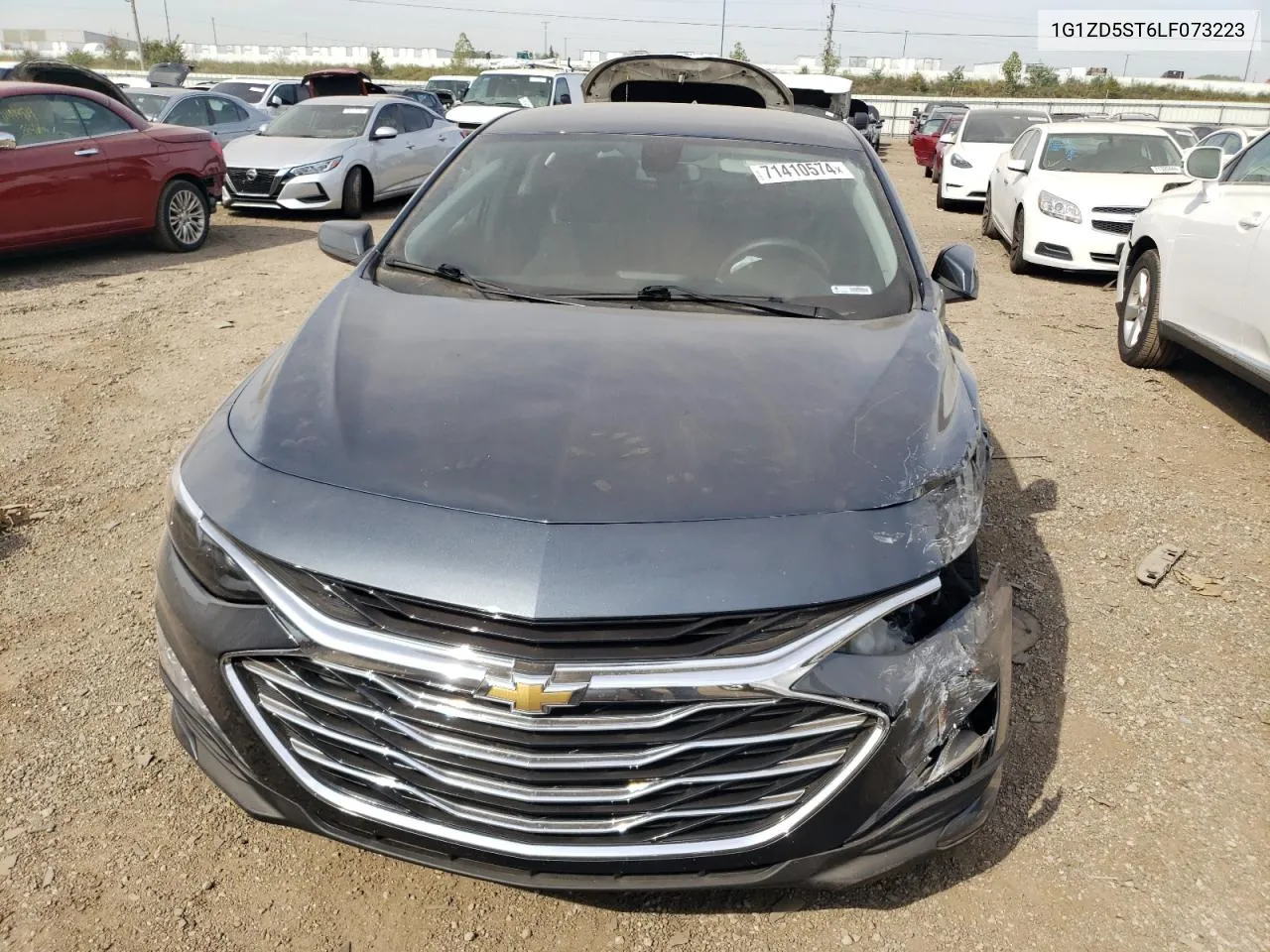 2020 Chevrolet Malibu Lt VIN: 1G1ZD5ST6LF073223 Lot: 71410574