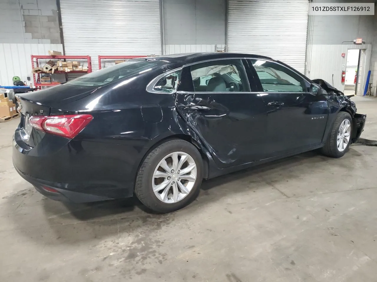 2020 Chevrolet Malibu Lt VIN: 1G1ZD5STXLF126912 Lot: 71422814