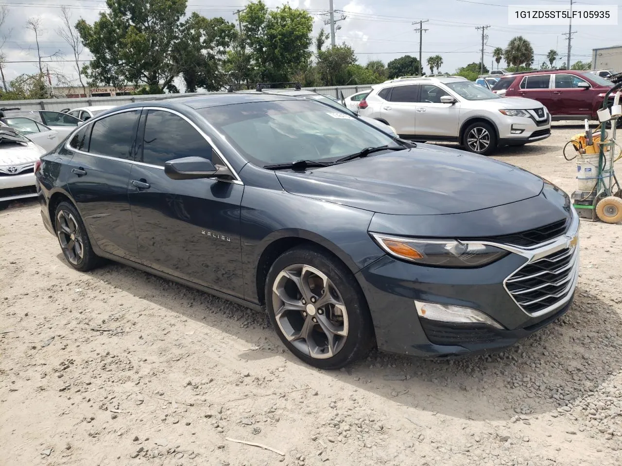 2020 Chevrolet Malibu Lt VIN: 1G1ZD5ST5LF105935 Lot: 71434784