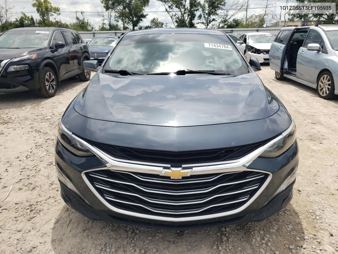 2020 Chevrolet Malibu Lt VIN: 1G1ZD5ST5LF105935 Lot: 71434784