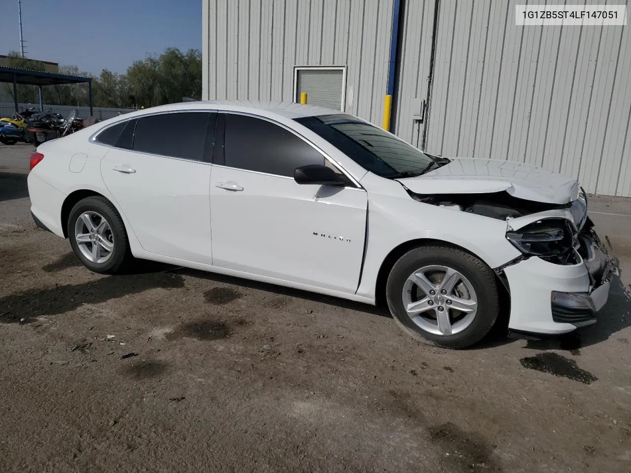 2020 Chevrolet Malibu Ls VIN: 1G1ZB5ST4LF147051 Lot: 71438554