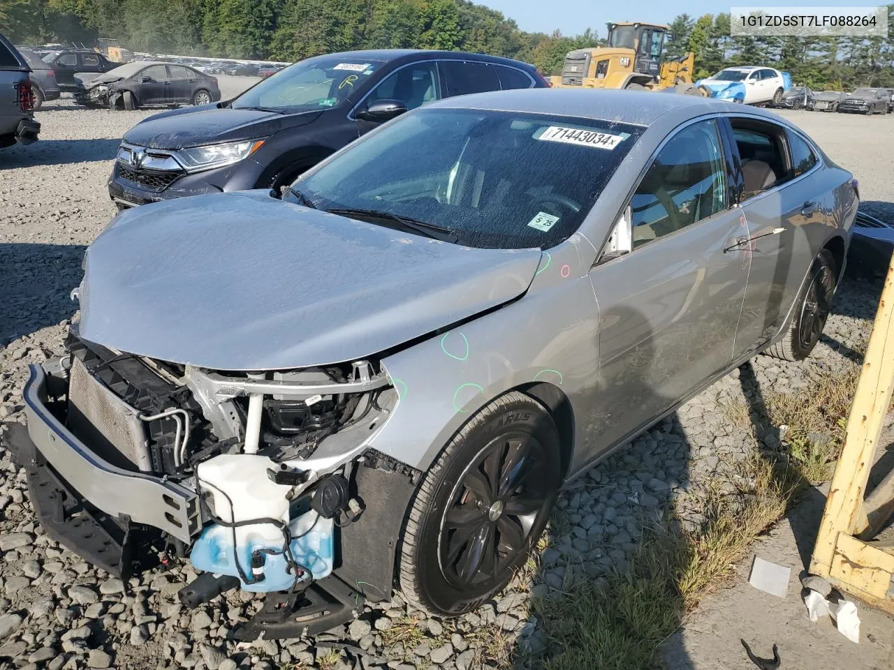 2020 Chevrolet Malibu Lt VIN: 1G1ZD5ST7LF088264 Lot: 71443034