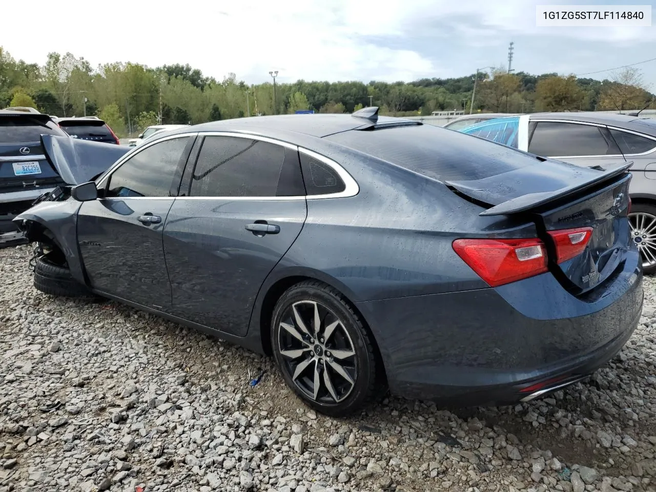 2020 Chevrolet Malibu Rs VIN: 1G1ZG5ST7LF114840 Lot: 71470024