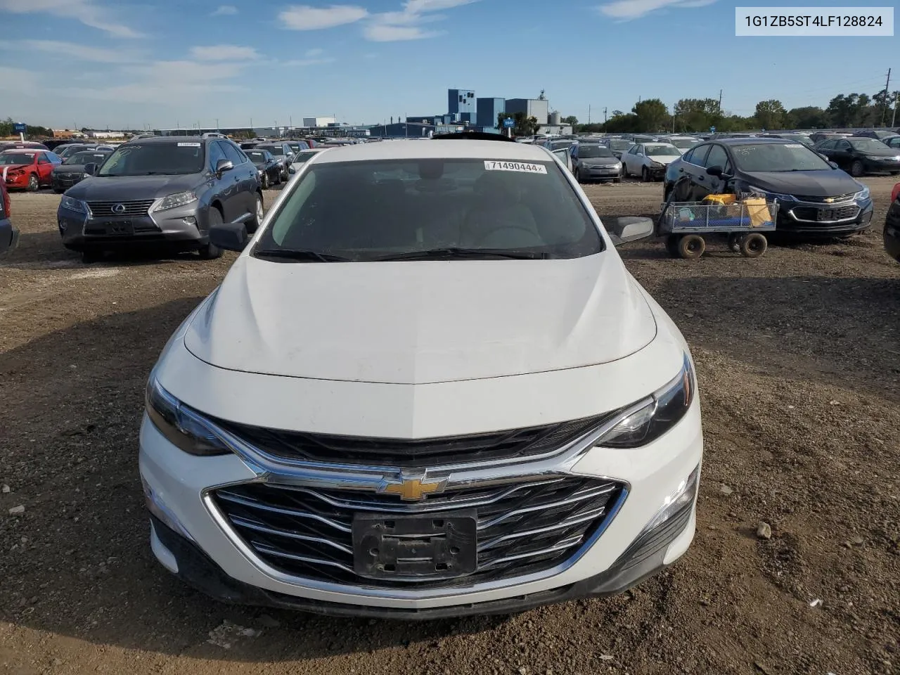 2020 Chevrolet Malibu Ls VIN: 1G1ZB5ST4LF128824 Lot: 71490444