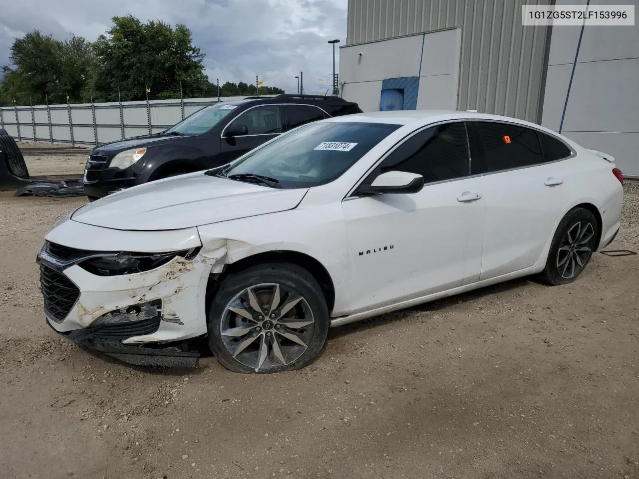 2020 Chevrolet Malibu Rs VIN: 1G1ZG5ST2LF153996 Lot: 71531074