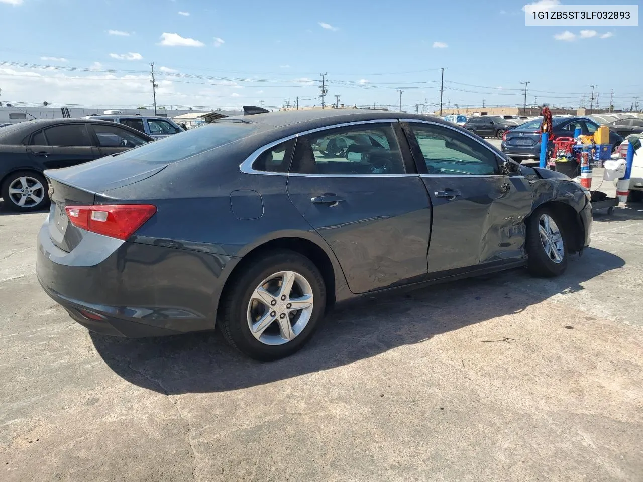 2020 Chevrolet Malibu Ls VIN: 1G1ZB5ST3LF032893 Lot: 71634994