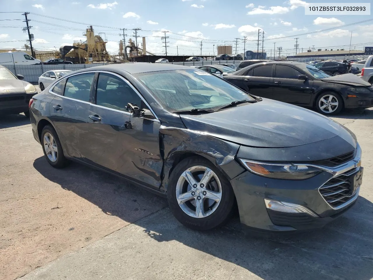 2020 Chevrolet Malibu Ls VIN: 1G1ZB5ST3LF032893 Lot: 71634994