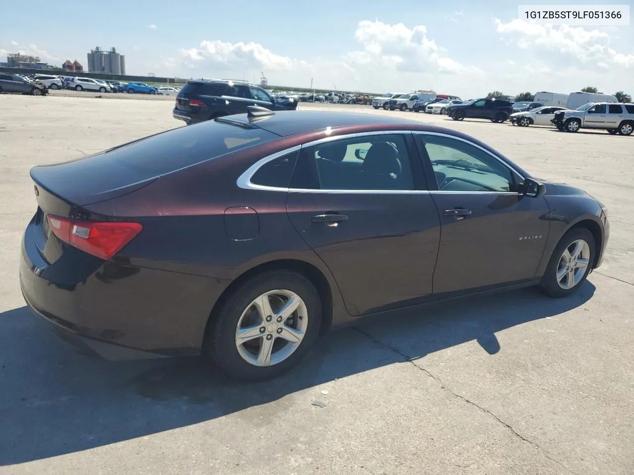 2020 Chevrolet Malibu Ls VIN: 1G1ZB5ST9LF051366 Lot: 71677914