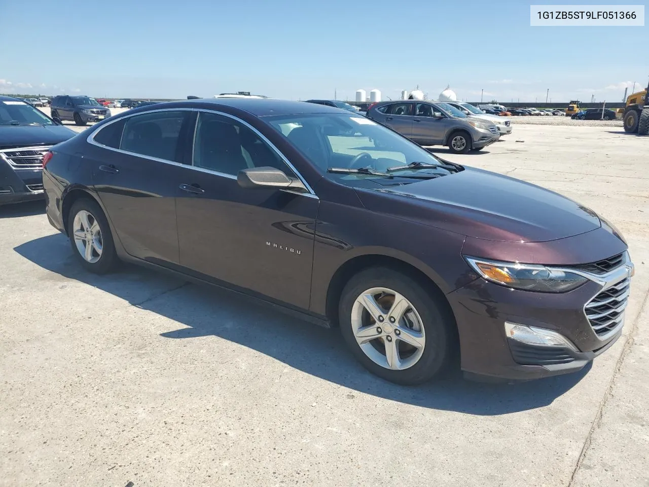 2020 Chevrolet Malibu Ls VIN: 1G1ZB5ST9LF051366 Lot: 71677914