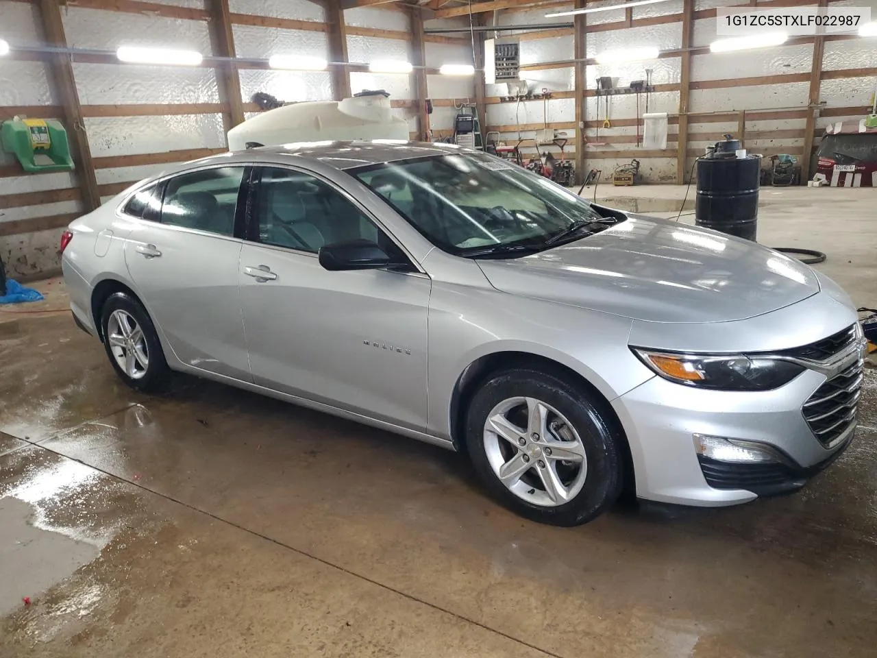 2020 Chevrolet Malibu Ls VIN: 1G1ZC5STXLF022987 Lot: 71706214