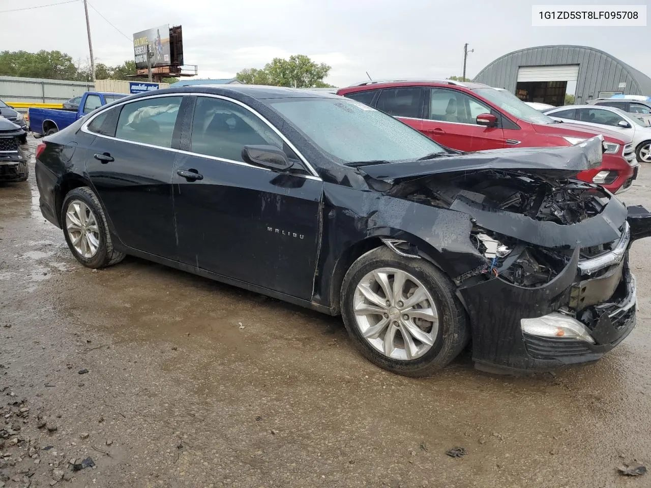 2020 Chevrolet Malibu Lt VIN: 1G1ZD5ST8LF095708 Lot: 71765994