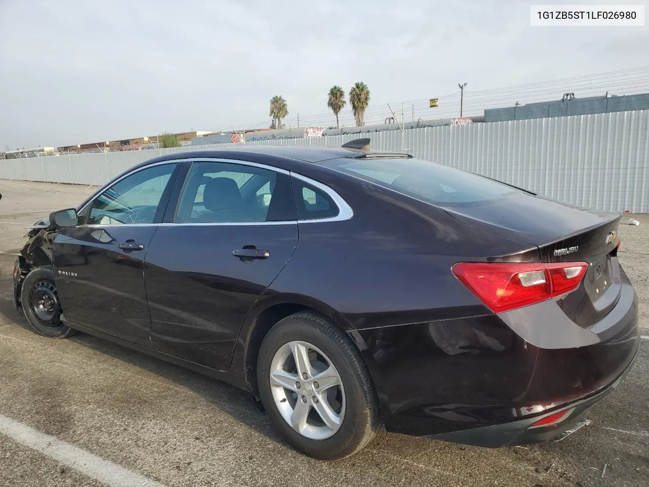 2020 Chevrolet Malibu Ls VIN: 1G1ZB5ST1LF026980 Lot: 71844244