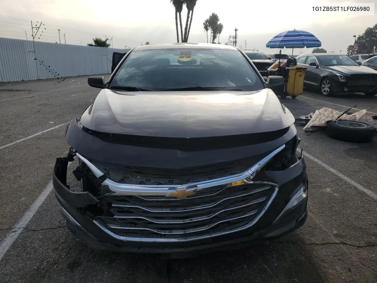 2020 Chevrolet Malibu Ls VIN: 1G1ZB5ST1LF026980 Lot: 71844244