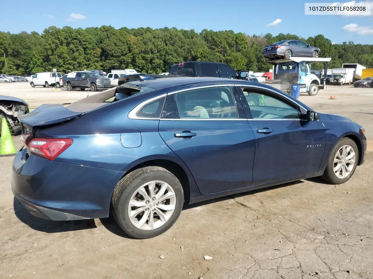 2020 Chevrolet Malibu Lt VIN: 1G1ZD5ST1LF058208 Lot: 71917034