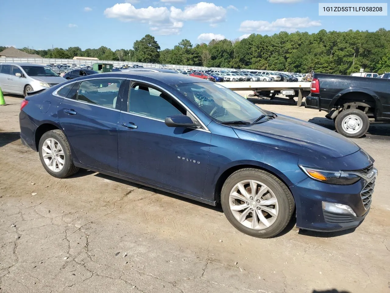 2020 Chevrolet Malibu Lt VIN: 1G1ZD5ST1LF058208 Lot: 71917034