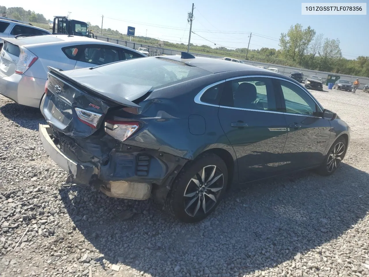 2020 Chevrolet Malibu Rs VIN: 1G1ZG5ST7LF078356 Lot: 71937514