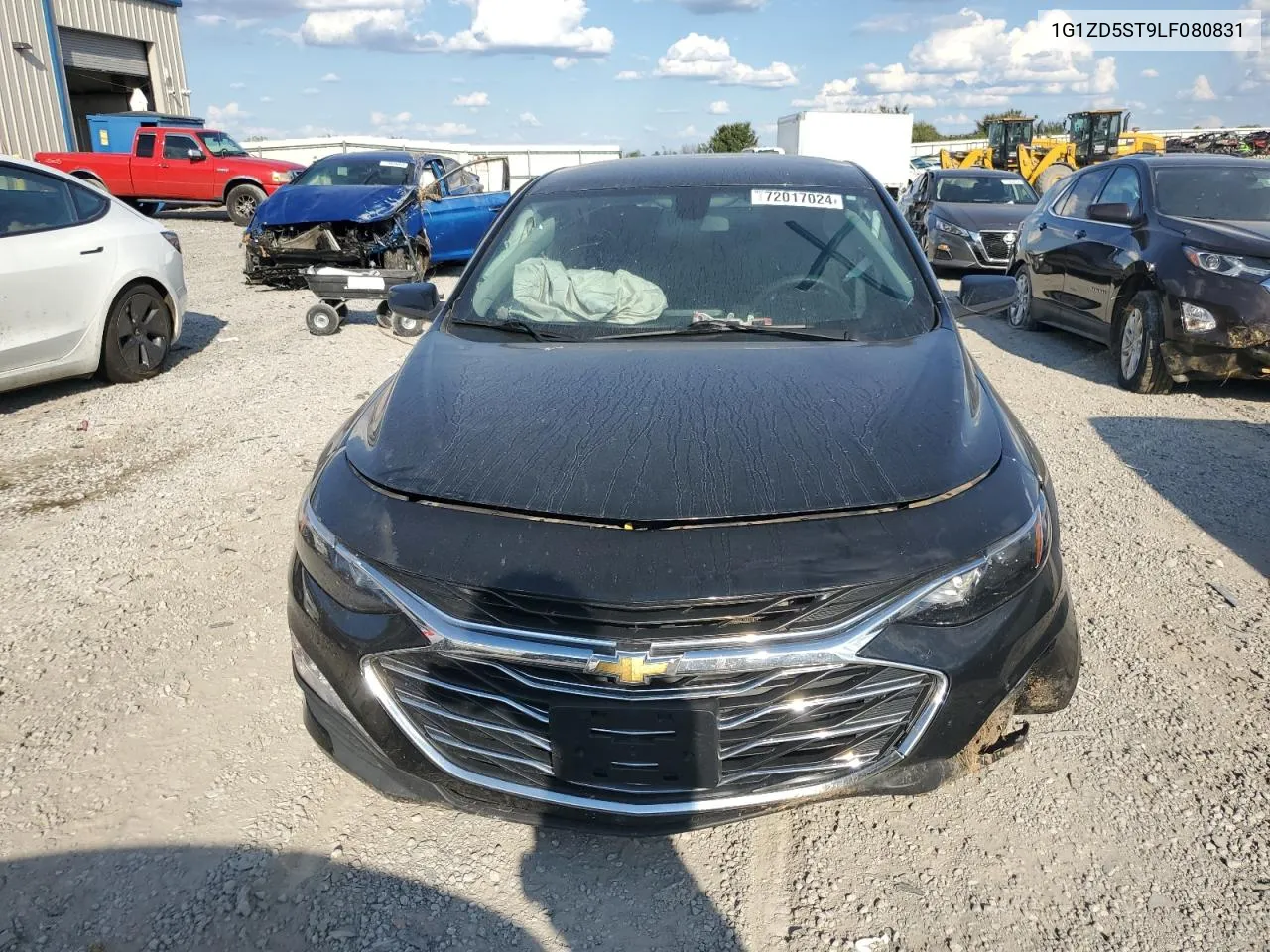 2020 Chevrolet Malibu Lt VIN: 1G1ZD5ST9LF080831 Lot: 72017024