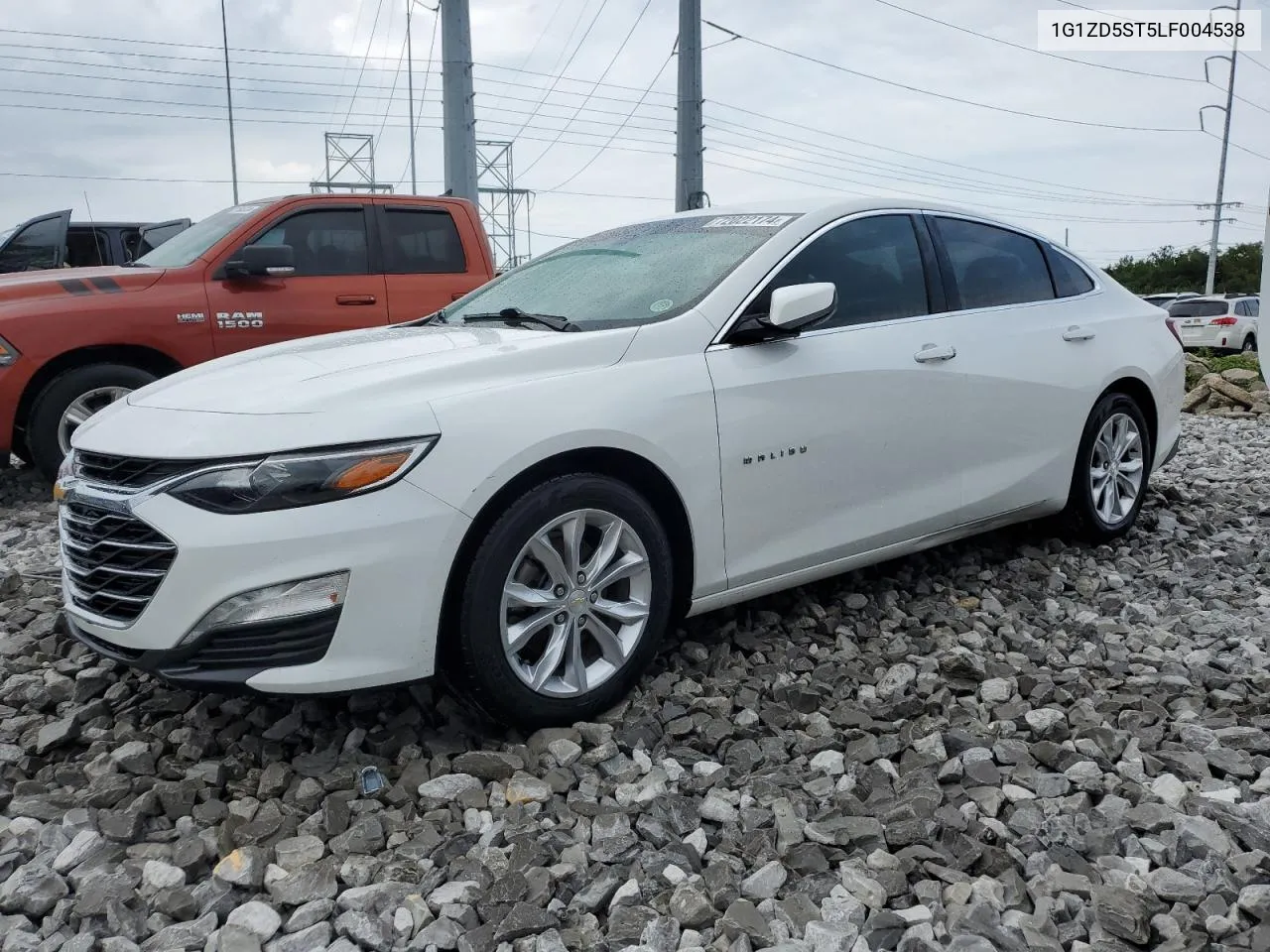 2020 Chevrolet Malibu Lt VIN: 1G1ZD5ST5LF004538 Lot: 72022174