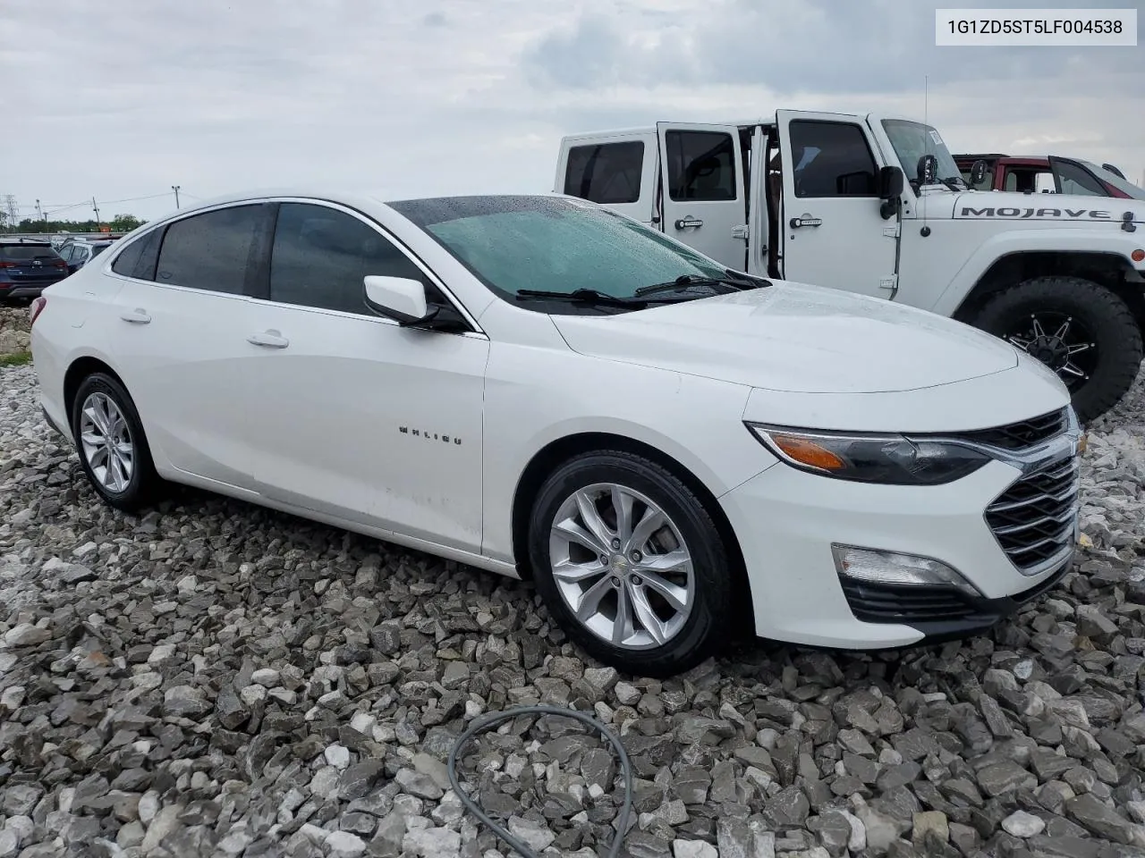 2020 Chevrolet Malibu Lt VIN: 1G1ZD5ST5LF004538 Lot: 72022174