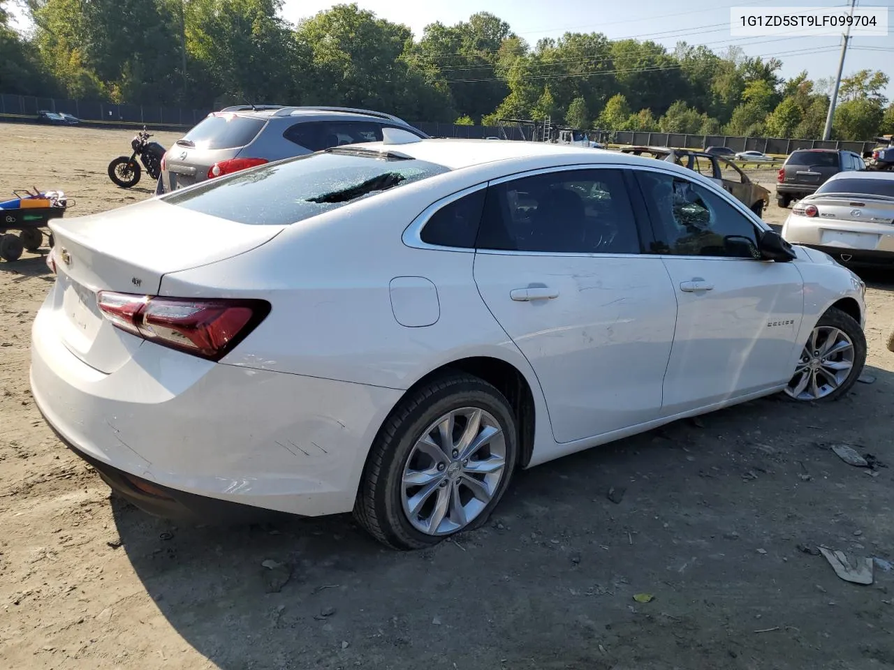 2020 Chevrolet Malibu Lt VIN: 1G1ZD5ST9LF099704 Lot: 72038824