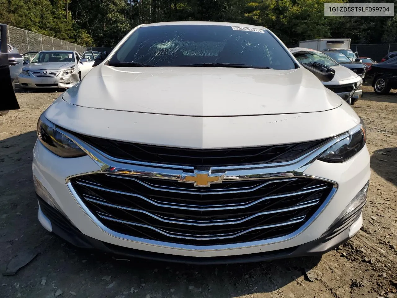 2020 Chevrolet Malibu Lt VIN: 1G1ZD5ST9LF099704 Lot: 72038824