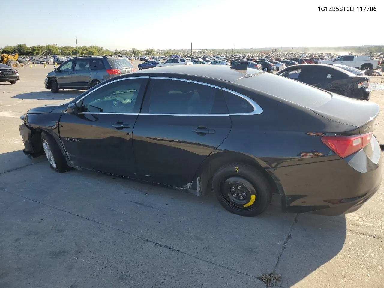 2020 Chevrolet Malibu Ls VIN: 1G1ZB5ST0LF117786 Lot: 72207974