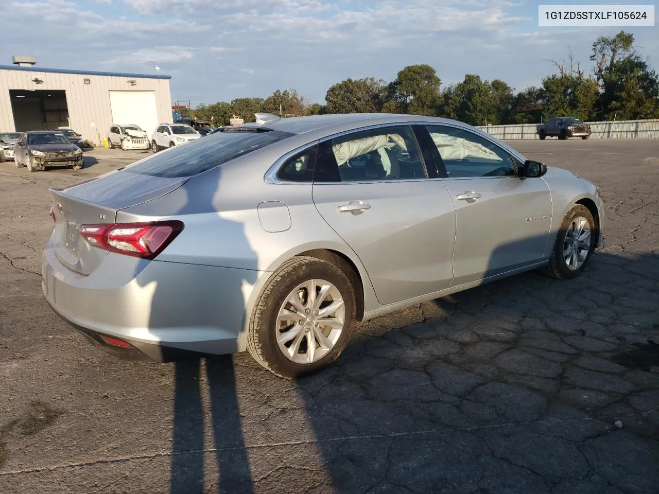 2020 Chevrolet Malibu Lt VIN: 1G1ZD5STXLF105624 Lot: 72395774