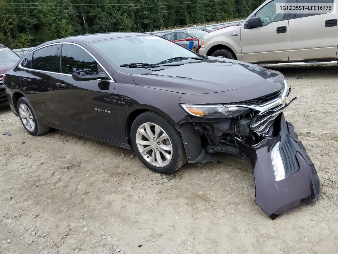 2020 Chevrolet Malibu Lt VIN: 1G1ZD5ST4LF016776 Lot: 72409754