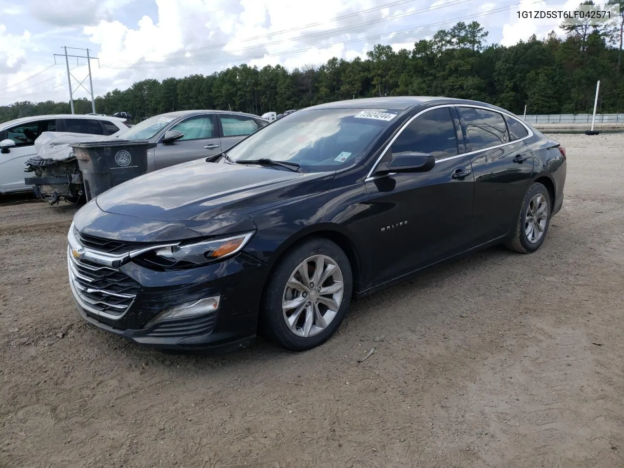 2020 Chevrolet Malibu Lt VIN: 1G1ZD5ST6LF042571 Lot: 72624244