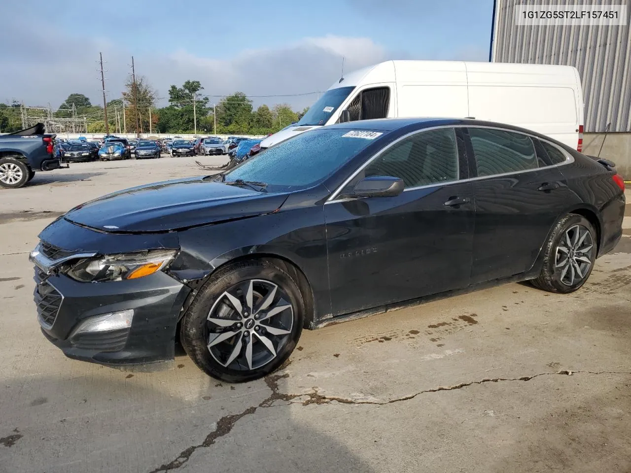 2020 Chevrolet Malibu Rs VIN: 1G1ZG5ST2LF157451 Lot: 72627184