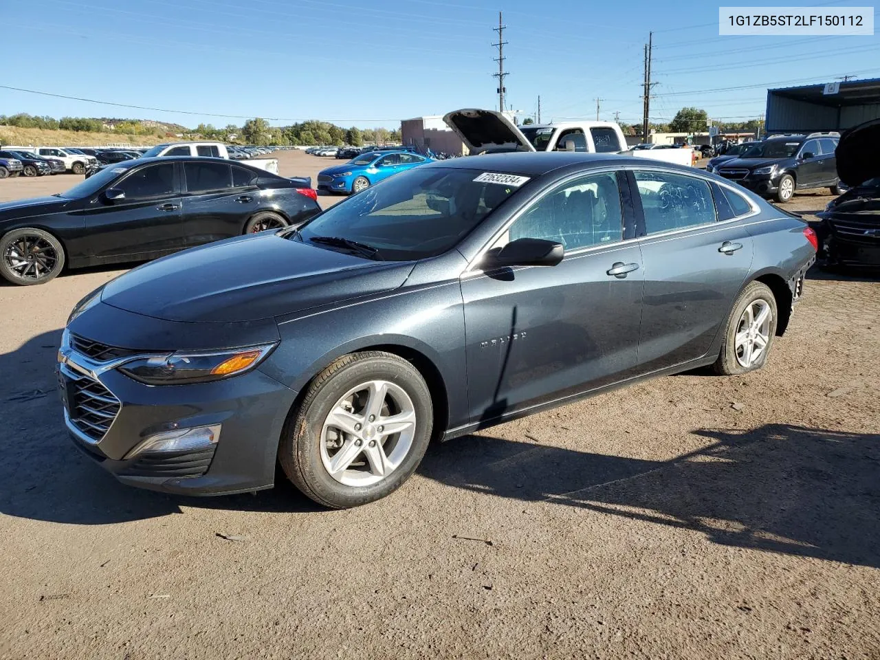 2020 Chevrolet Malibu Ls VIN: 1G1ZB5ST2LF150112 Lot: 72632334