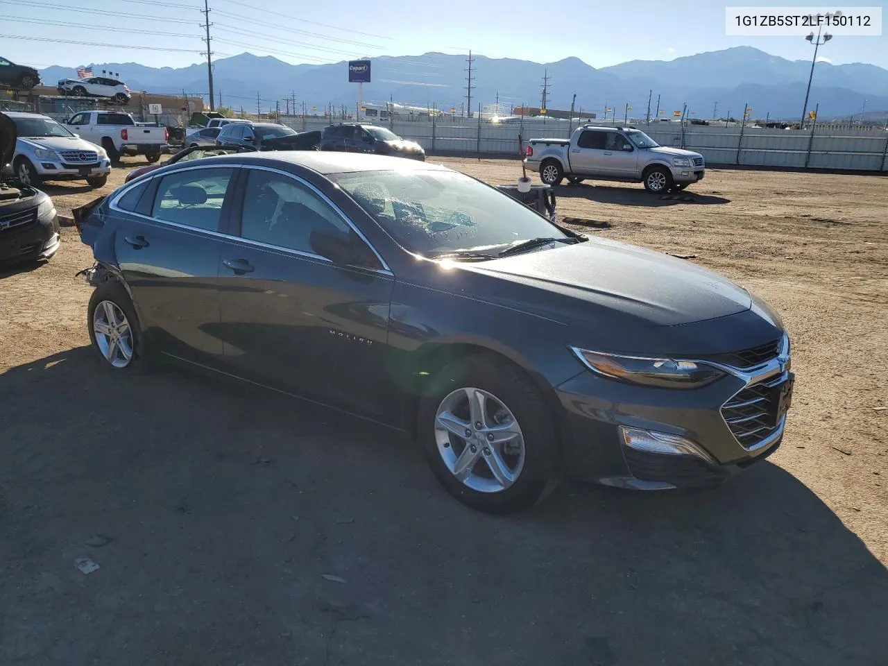 2020 Chevrolet Malibu Ls VIN: 1G1ZB5ST2LF150112 Lot: 72632334