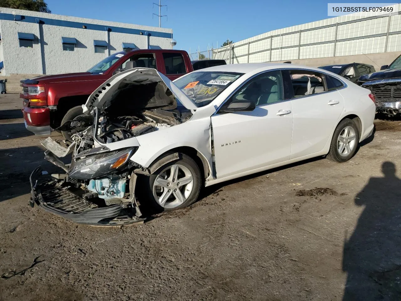 2020 Chevrolet Malibu Ls VIN: 1G1ZB5ST5LF079469 Lot: 72641864